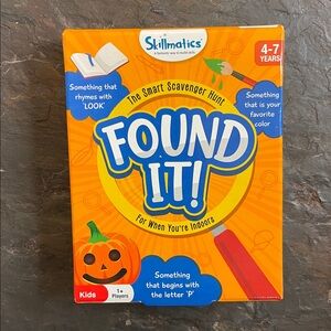 Skillmatics Found It! The scavenger hunt for when you’re indoors game